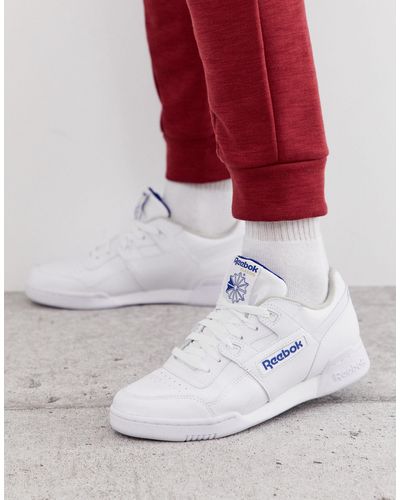 Reebok – workout plus – e sneaker - Weiß