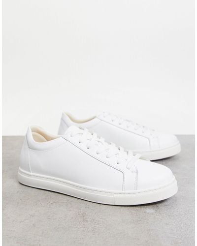 SELECTED Leather Sneaker - White