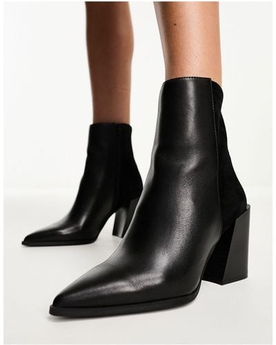 ALDO Coanad Heeled Ankle Boots - Black