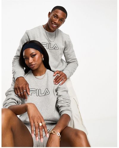 Fila – unisex – retro-sweatshirt - Grau