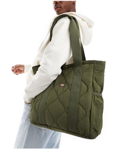 Dickies Thorsby Quilted Tote Bag - Green