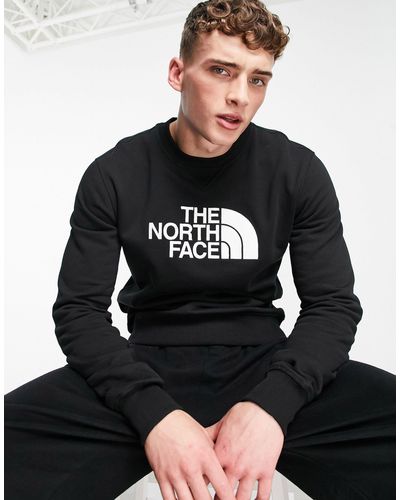 The North Face – drew peak – sweatshirt - Schwarz