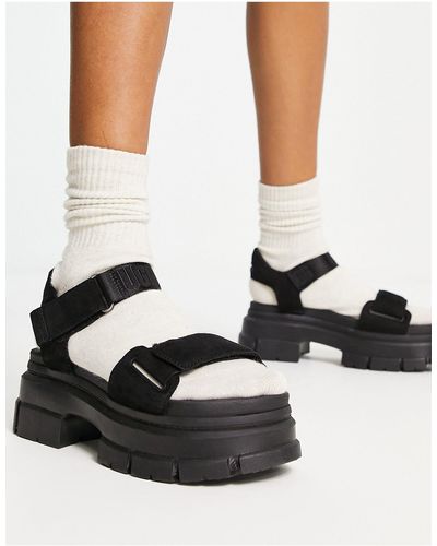 UGG Ashton - sandales en cuir - Noir