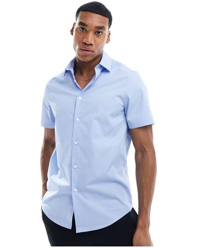 ASOS Regular Fit Shirt - Blue
