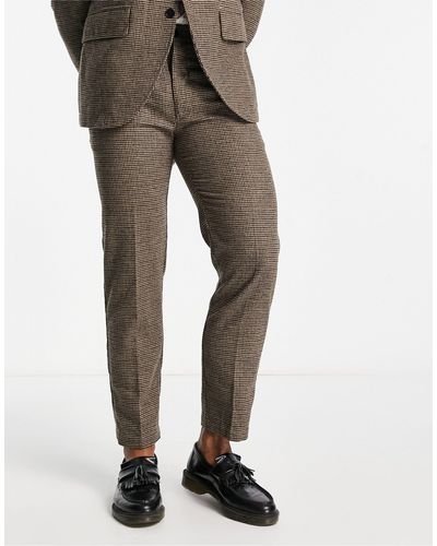SELECTED Regular Fit Suit Pants - Grey