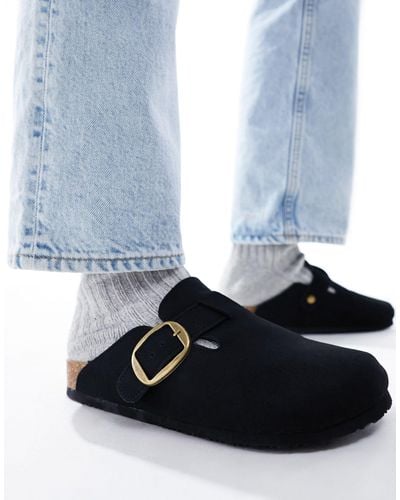 New Look Slip On Clogs - Blue