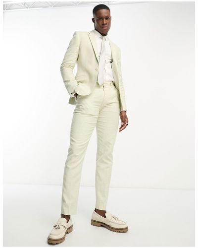 ASOS Super Skinny Suit Jacket - White