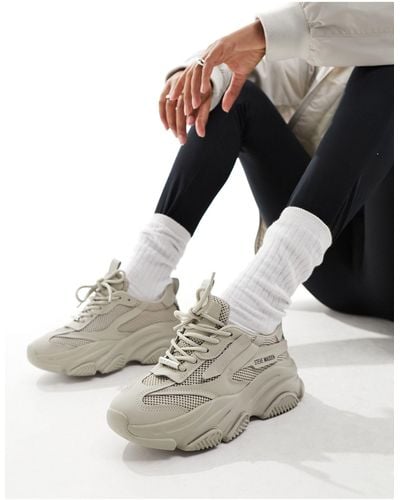 Steve Madden Possession Trainers - Grey