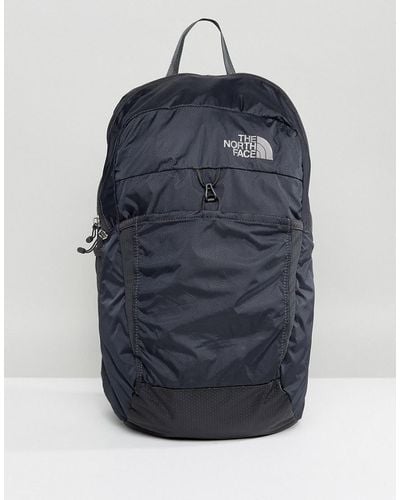 The North Face Packable Backpack Flyweight In Black - Grey