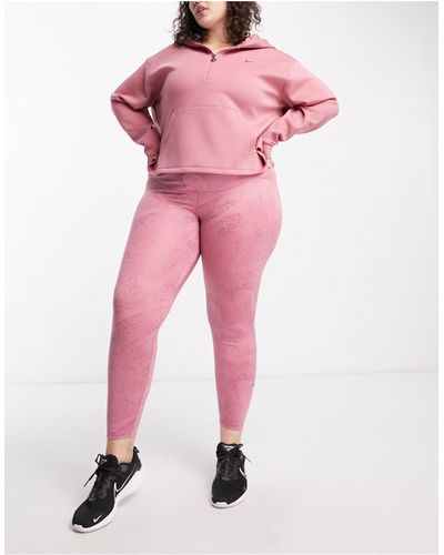 Nike Plus – one dri-fit – leggings - Pink