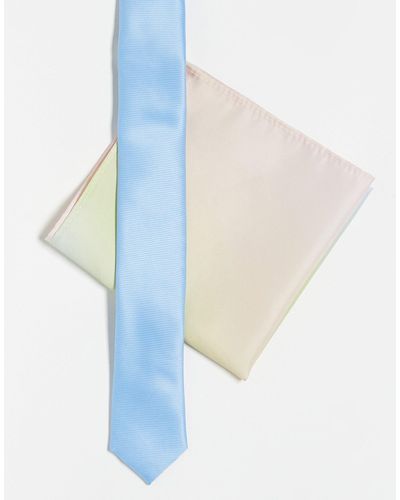 ASOS Skinny Tie - Blue
