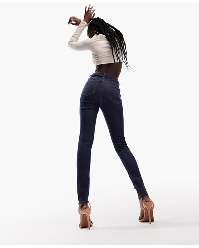 ASOS – ultimate – skinny-jeans - Blau