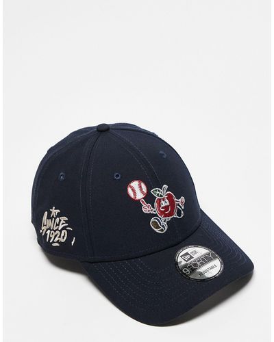 KTZ 9forty - cappellino con logo di mela - Blu