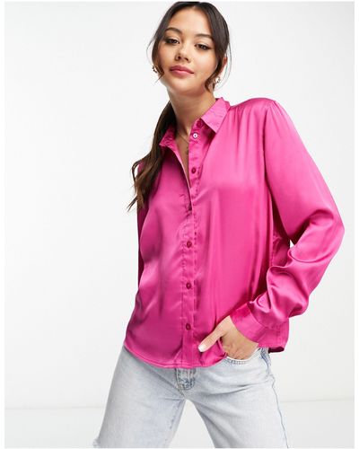 Jdy Satin Shirt - Pink