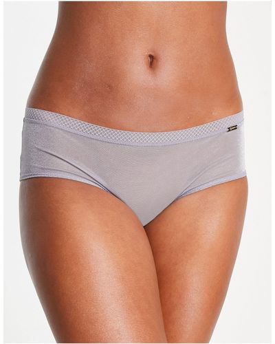 Gossard – glossies – transparente shorts - Braun