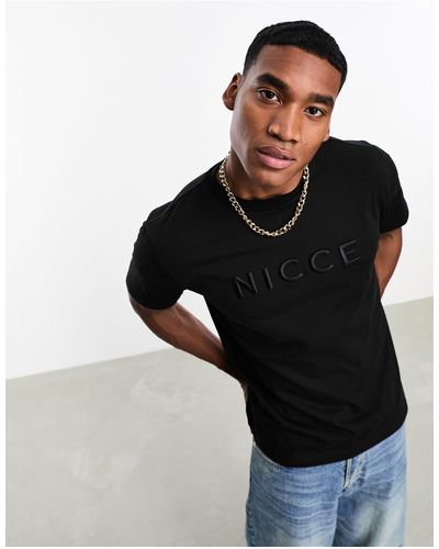 Nicce London Mercury - T-shirt - Zwart