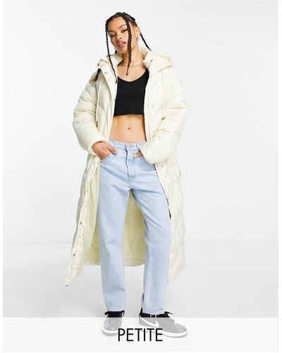 Missguided, Jackets & Coats, Misguided Quilted Ski Wear Size Off White