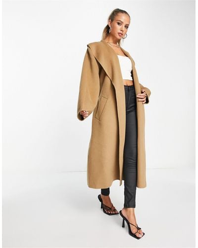 & Other Stories Wool Belted Coat - White