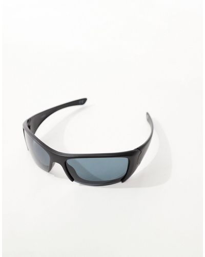ASOS Racer Sunglasses - Blue