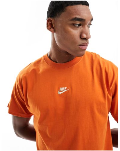 Nike Club - t-shirt unisexe - brûlé - Orange