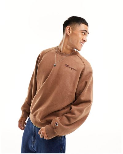 Champion Rochester Crew Neck Sweat - Brown