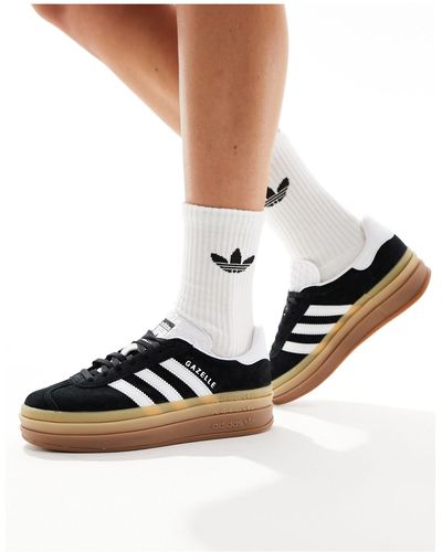 adidas Originals – gazelle bold – sneaker - Schwarz
