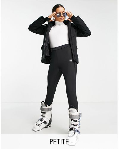 ASOS 4505 Petite Ski Skinny Ski Trouser With Stirrup - Black