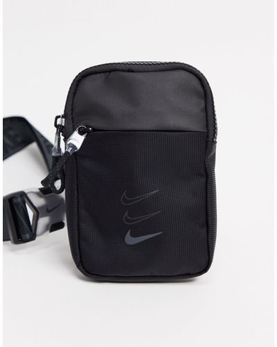 Nike Bandolera negra en tres tonos advance - Negro