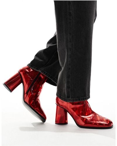 ASOS Heeled Boots - Black