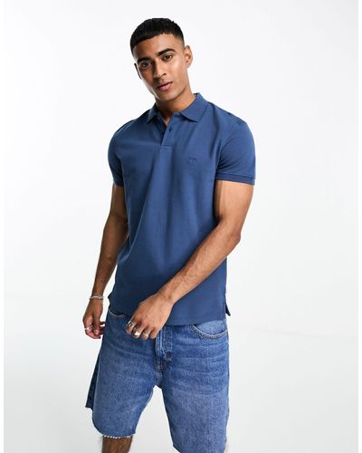 Wrangler Solid Polo Shirt - Blue