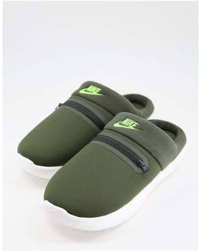 Nike Burrow - mules - kaki - Vert