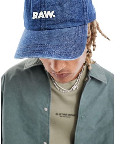 G-Star RAW Raw - cappellino con visiera - Blu