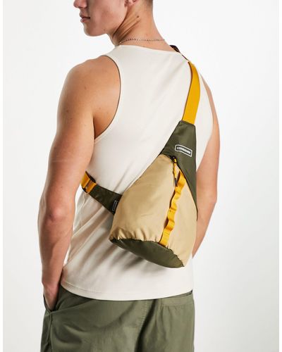 Consigned – rucksack zum umhängen mit farbblockdesign - Mehrfarbig