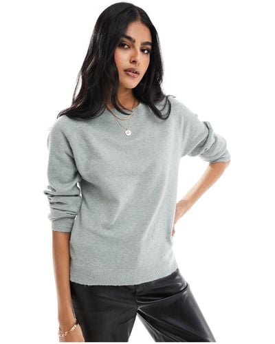 ONLY Crew Neck Sweater - Gray