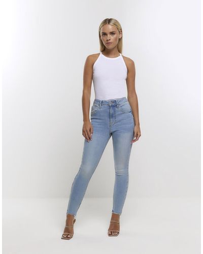 River Island Jeans skinny modellanti - Blu