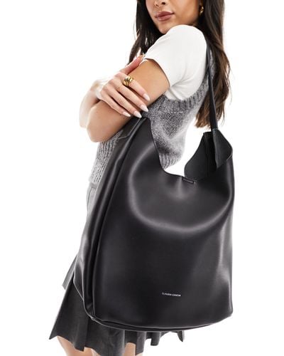 Claudia Canova Slouch Shoulder Bag - Black