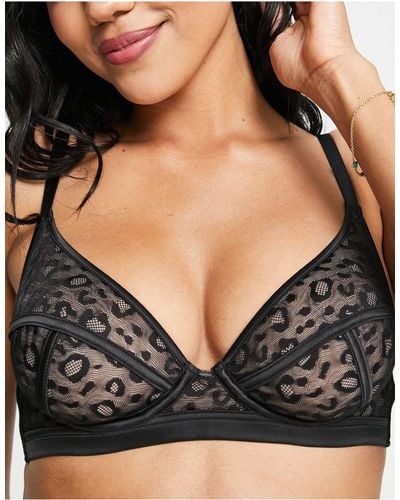 Buy Figleaves Pulse Underwired Plunge Bra from Next Luxembourg