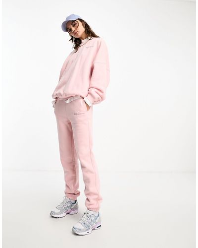 PacSun – weit geschnittene jogginghose - Pink
