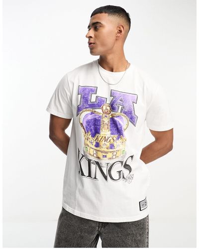 Hollister Nhl La Kings - T-shirt Met Hockey-print - Wit
