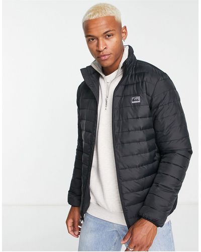 Quiksilver Scaly Puffer Jacket - Grey