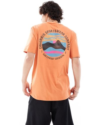 Columbia – rollingwood – t-shirt - Orange