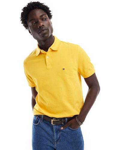 Tommy Hilfiger Regular Polo - Yellow