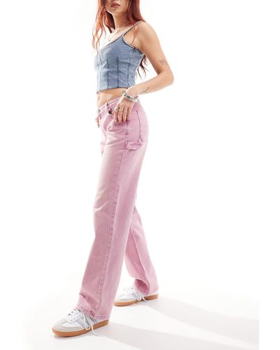 Guess – carpenter-denim-jeans - Pink