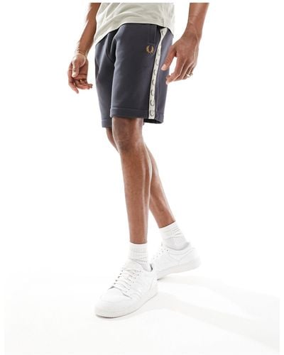 Fred Perry Taped Sweat Short - Grey