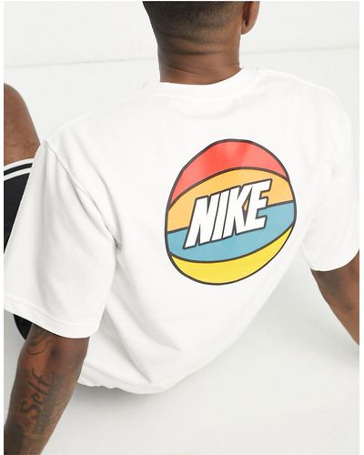 Nike Basketball Dri-fit Iss Sweats T-shirt - White