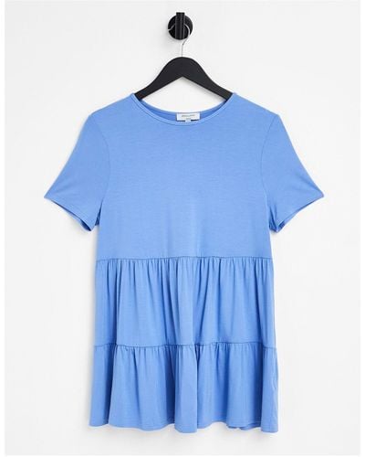 Simply Be Smock Top - Blue