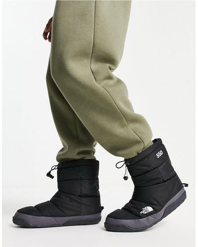 The North Face Nuptse Apres Down Insulated Boots - Green