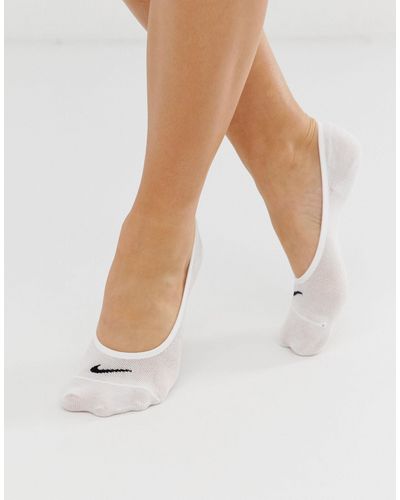 Nike Nike - Everyday Lightweight Footsie - Set Van 3 Paar Sokken - Wit