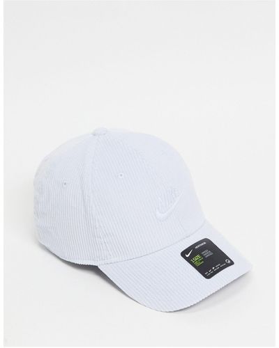 Nike H86 futura - casquette en velours côtelé - clair - Gris