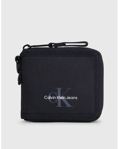 Calvin Klein – compact rfid – geldbörse - Schwarz